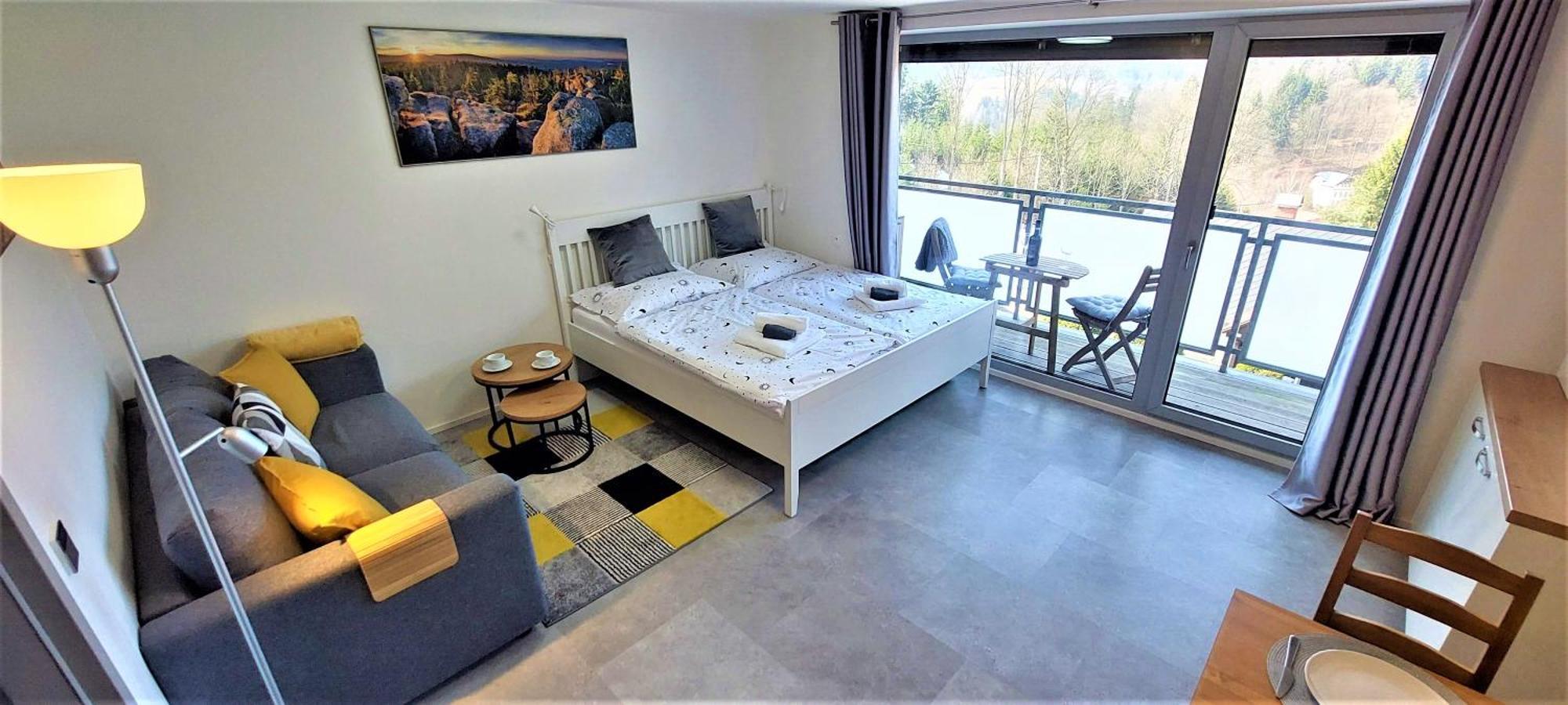 Apartman Na Kraji Lesa Janov nad Nisou Buitenkant foto